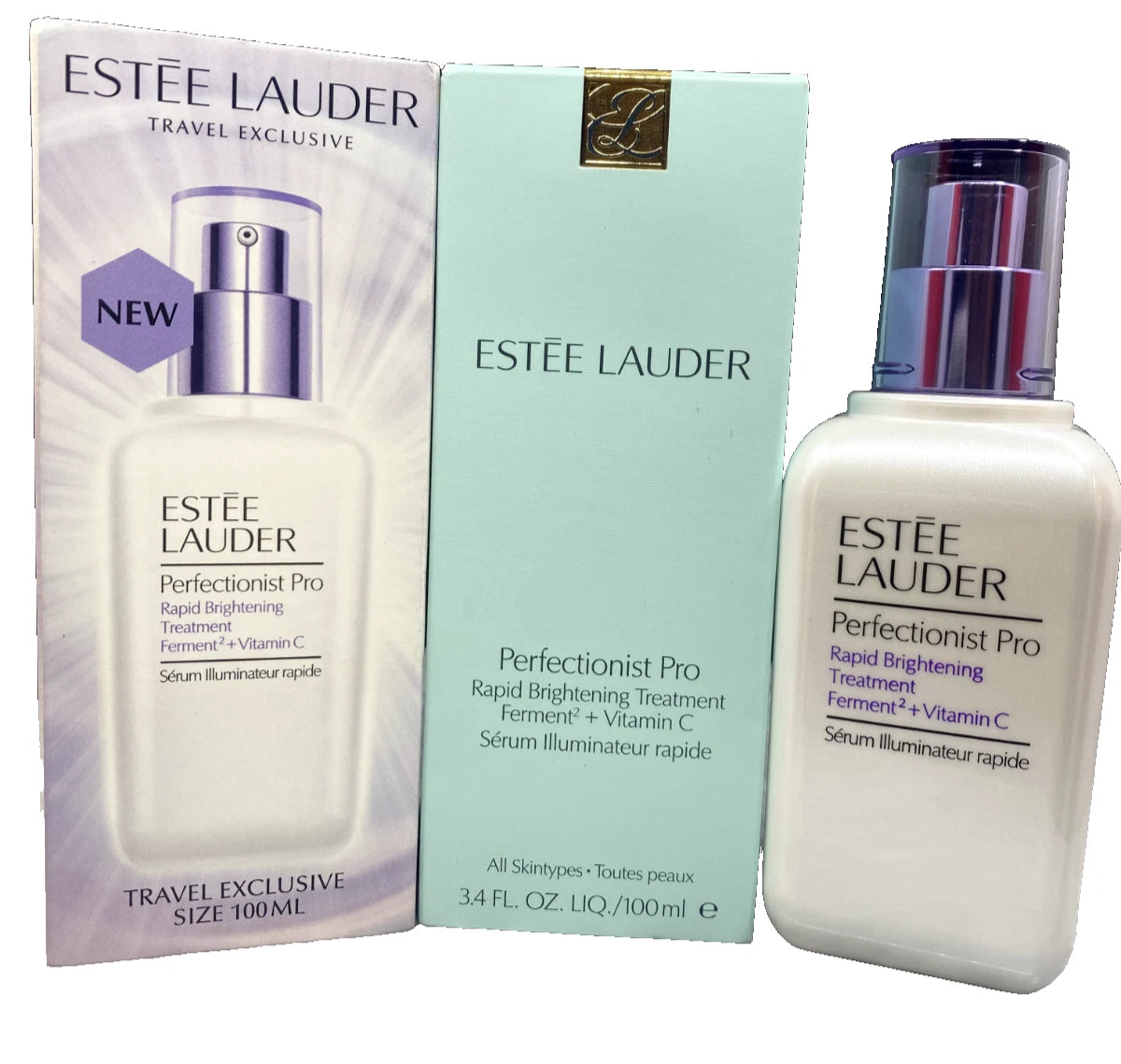 Estée Lauder Perfectionist Pro Rapid Brightening Treatment with Vitamin C, 3.4 oz – New In Box