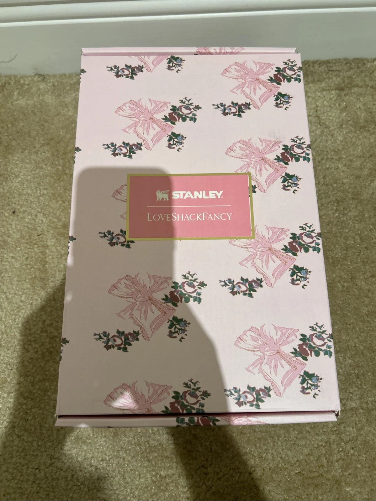 Stanley X Love Shack Fancy 40oz Holiday Rosa Beaux Blue Tumbler – Gift Box Edition