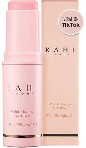 KAHI Wrinkle Bounce Multi Balm, 9 g – Instant Wrinkle Care Facial Serum Stick, New