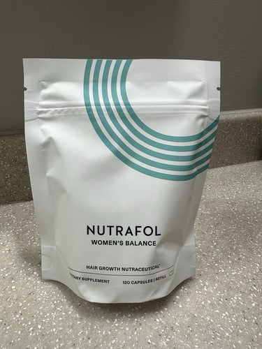 Nutrafol Women’s Balance Supplements – 120 Pills Refill Pack (2 Bottles), New, Exp 03/2027