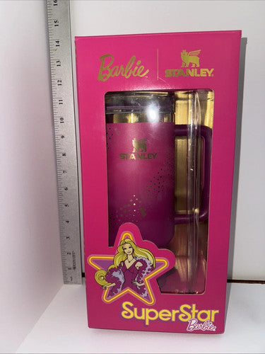 Barbie x Stanley 70’s SUPERSTAR Tumbler – 40 oz Quencher, Limited Edition
