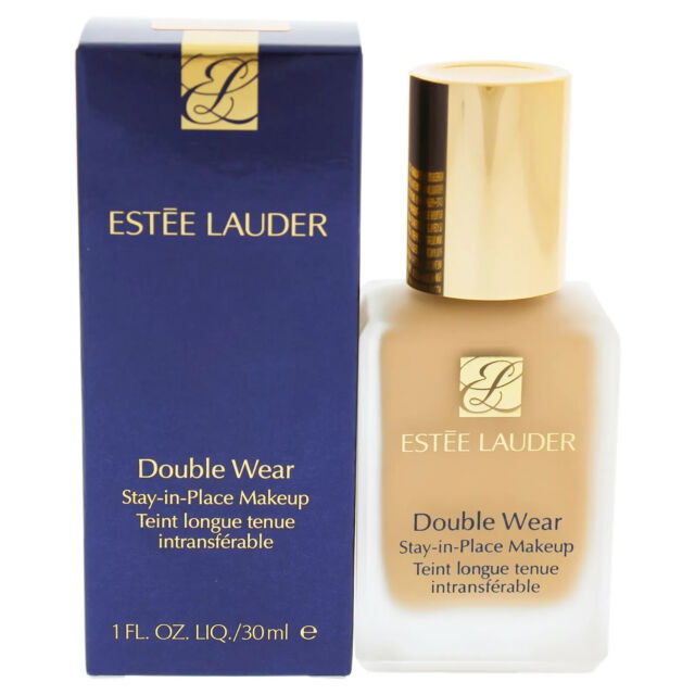 Estée Lauder Double Wear Foundation Cream, 1W1 Bone, 1 oz