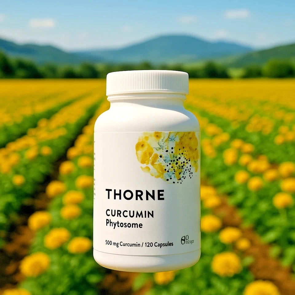 Thorne Research Meriva-SF Soy Sustained-Release Curcumin Phytosome – 120 Capsules